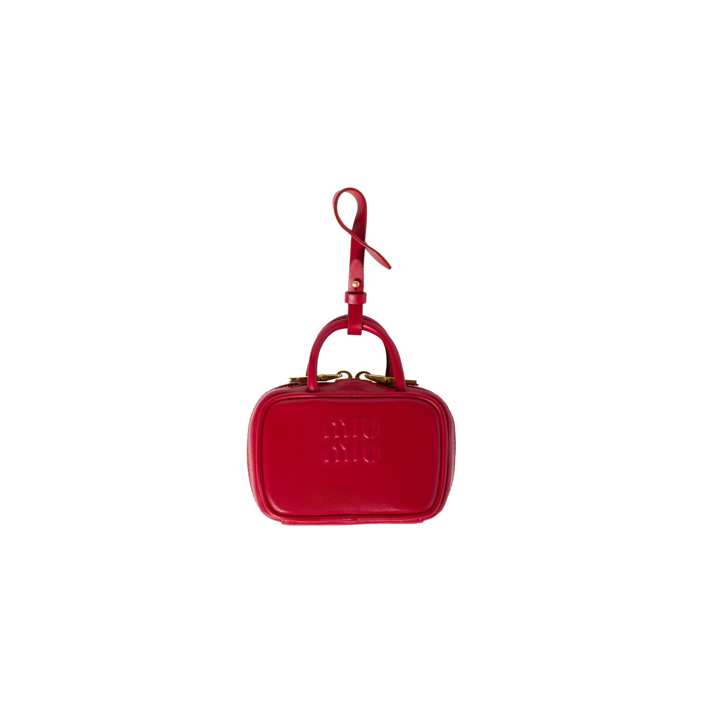 MIUMIU LEATHER MICRO BAG