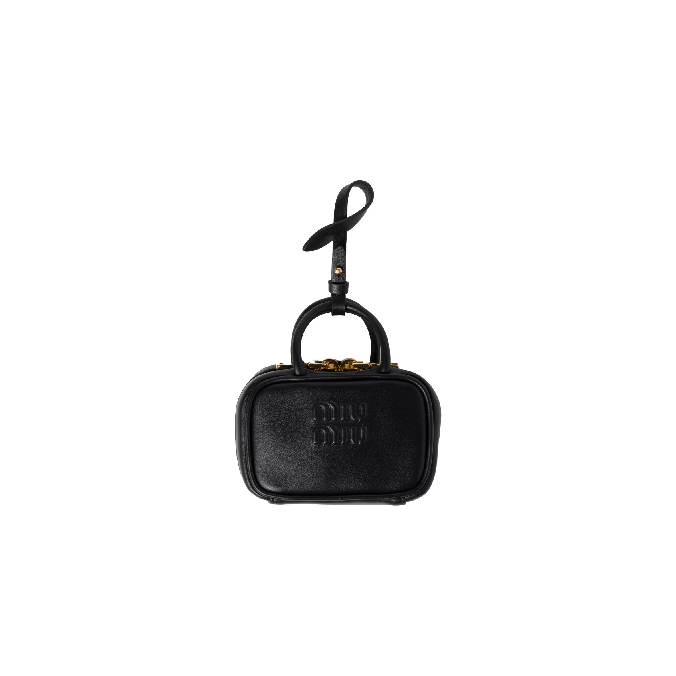 MIUMIU LEATHER MICRO BAG